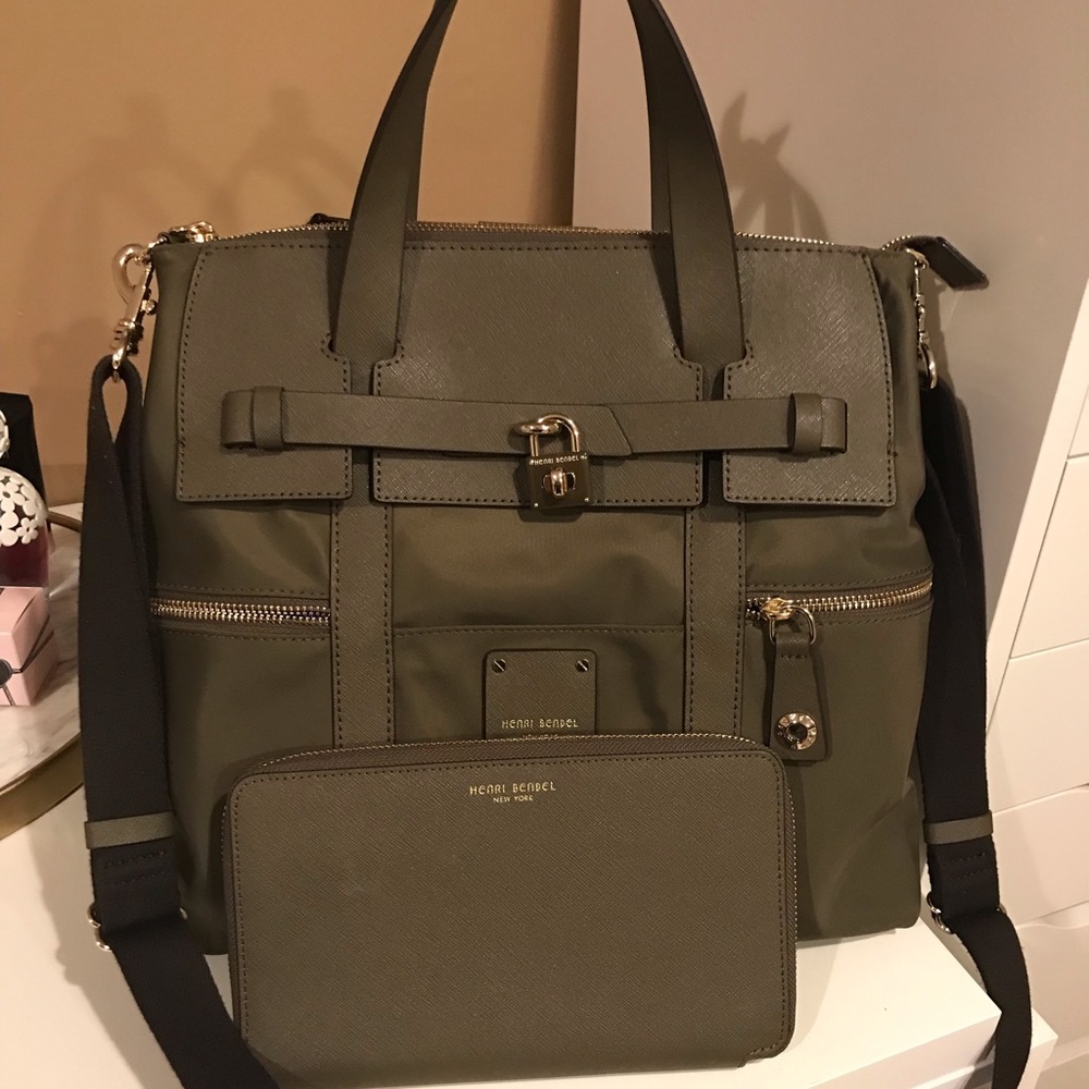 Henri Bendel jet setter convertible backpack